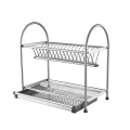 Kitchen mesa Stainless Steel Dish Rack Storage Rack